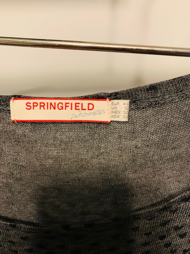 Vestido punto talla 40 Springfield