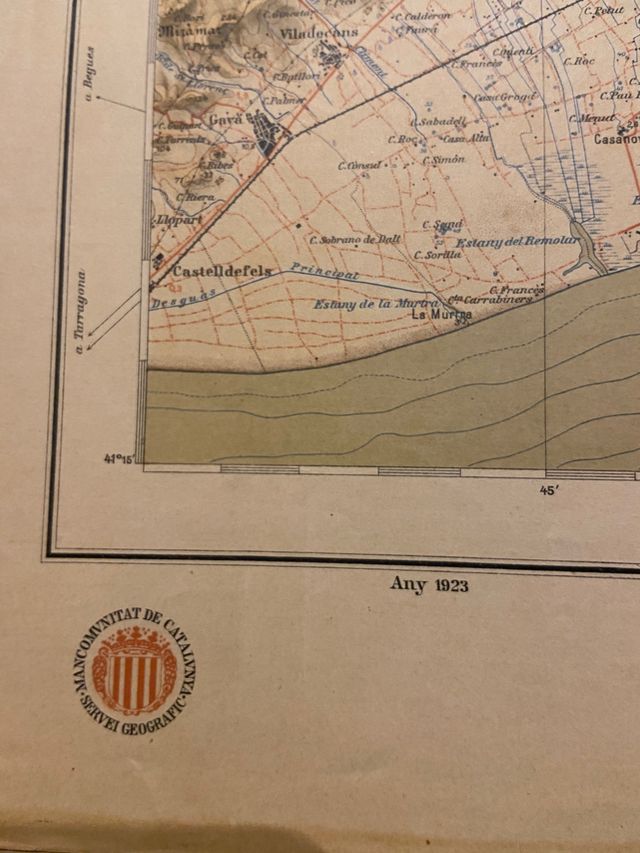 Mapas antiguos catalunya