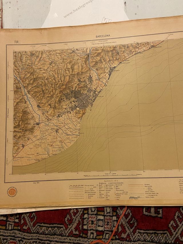 Mapas antiguos catalunya