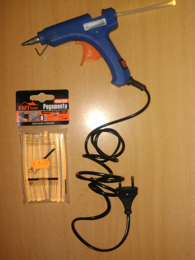 pistola de silicona caliente 