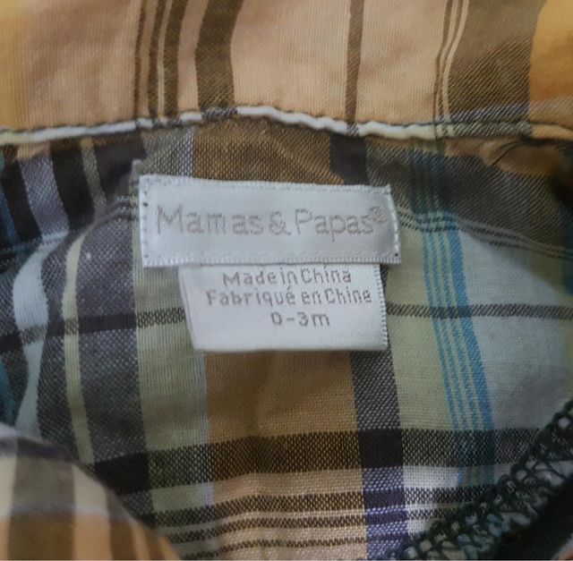 Camiseta niño 0/3 meses Mamas&Papas