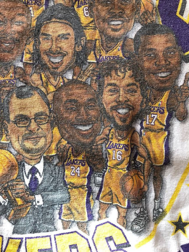 Camiseta conmemorativa 15º anillo Lakers