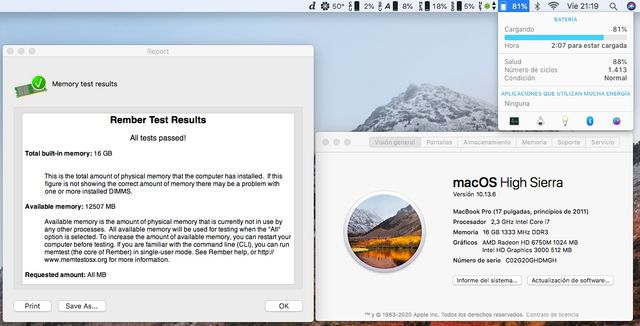 Apple MacBook Pro 8,3 A1297 i7 2,4 17 Princip 2011
