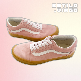 Vans old skool rosa suela goma de segunda mano por 20 EUR en Las Palmas de  Gran Canaria en WALLAPOP