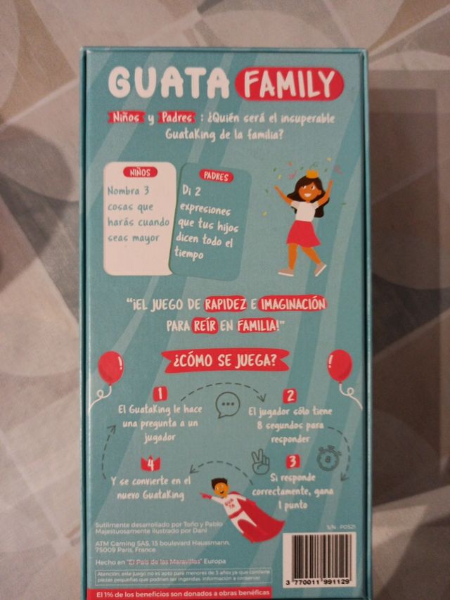 gua ta family/juego de mesa