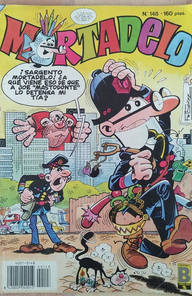Mortadelo número 148 tapa blanda