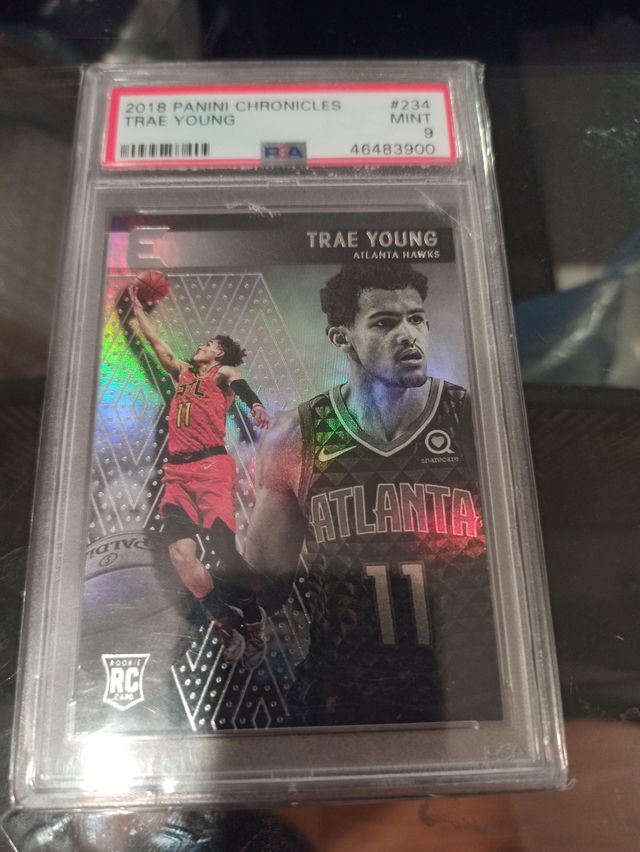 Trae Young Essentials Holo RC 19-20 Rookie PSA 9