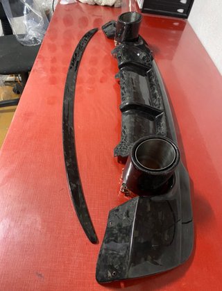 Difusor Carbono real BMW e92 e93