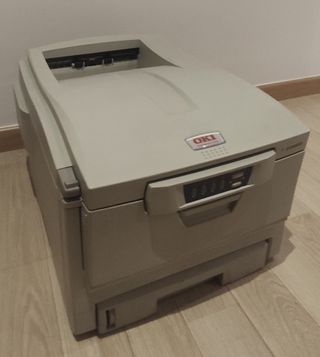 Impresora OKI modelo C3200 Laser. Cartuchos toner. de segunda mano por 25  EUR en Valdepeñas en WALLAPOP