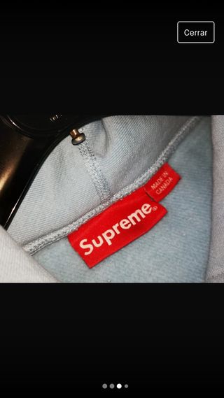Supreme Box Logo bandana azul hoodie M de segunda mano por 290 EUR en  Barcelona en WALLAPOP