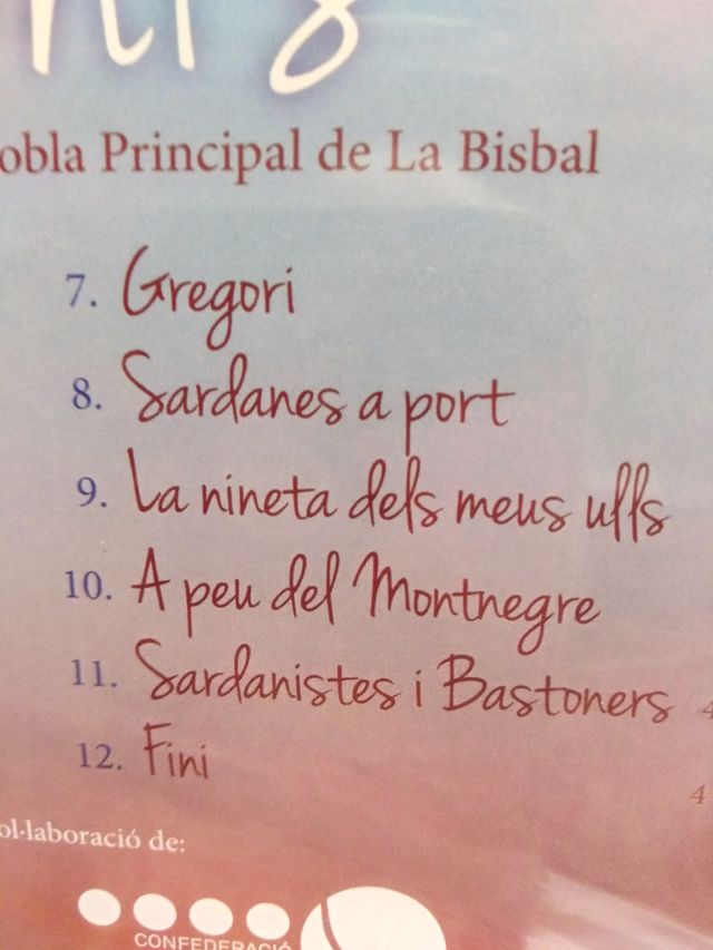 cd Camins de Somnis, La principal de la Bisbal