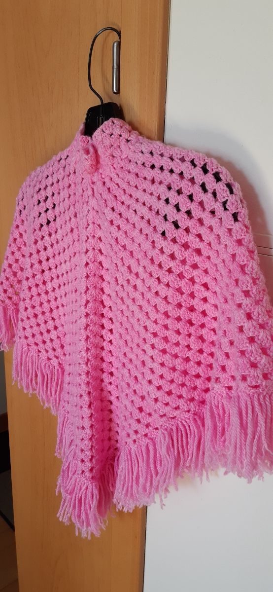 Capa poncho de niña para 3 a 6 años