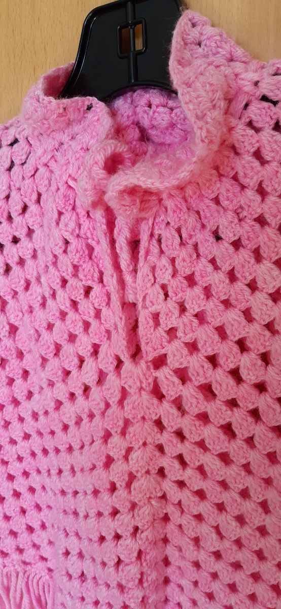 Capa poncho de niña para 3 a 6 años