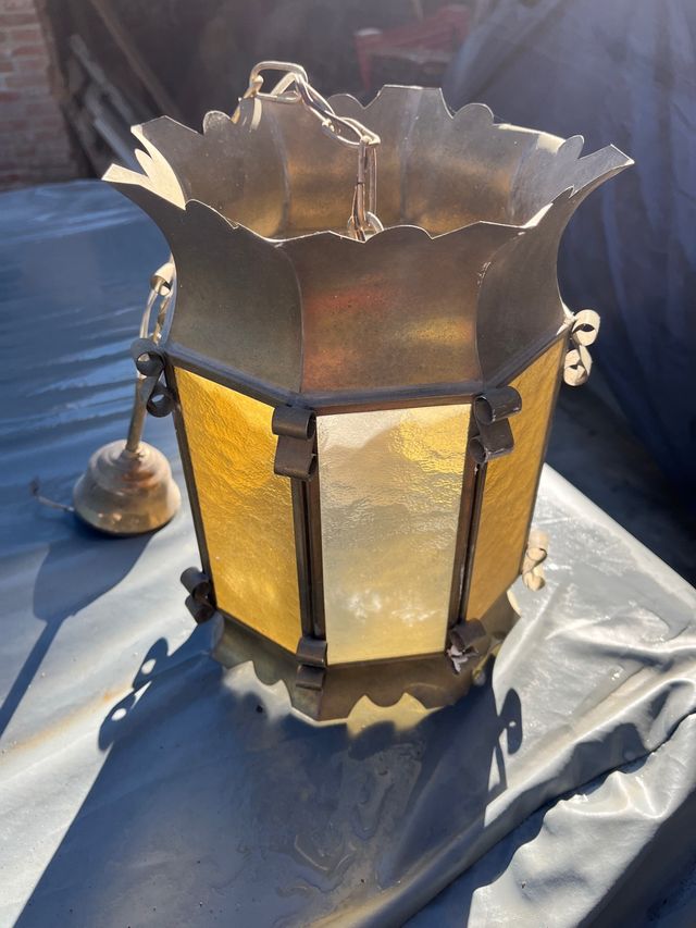 Lampara techo vintage