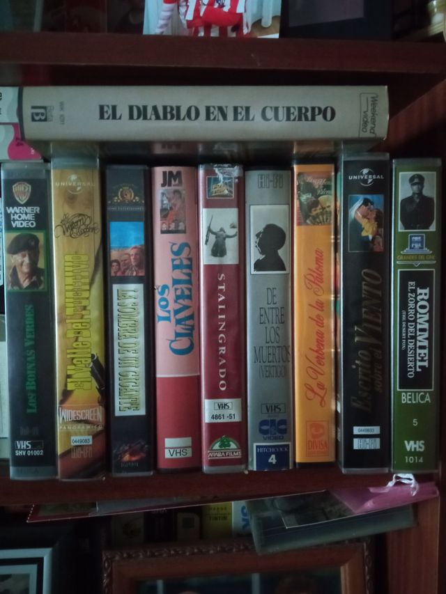 películas VHS antigüas