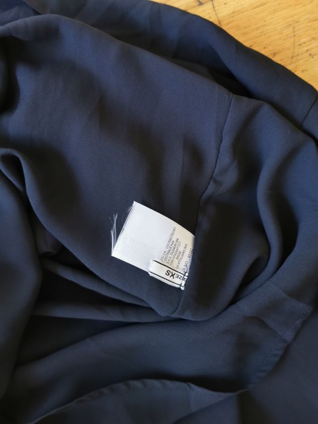 VESTIDO NEGRO LARGO CASUAL