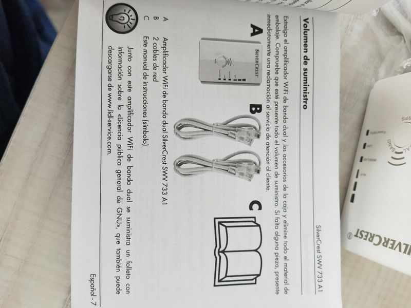 Repeteur Wifi Amplificador Wifi Silver Crest Amplificador Wifi