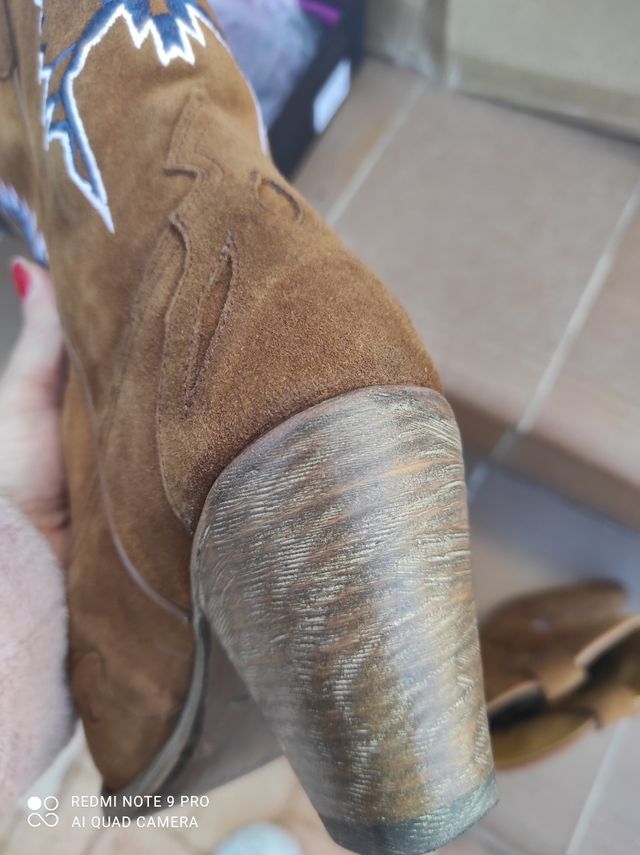 botas cowboy cherry cool 39