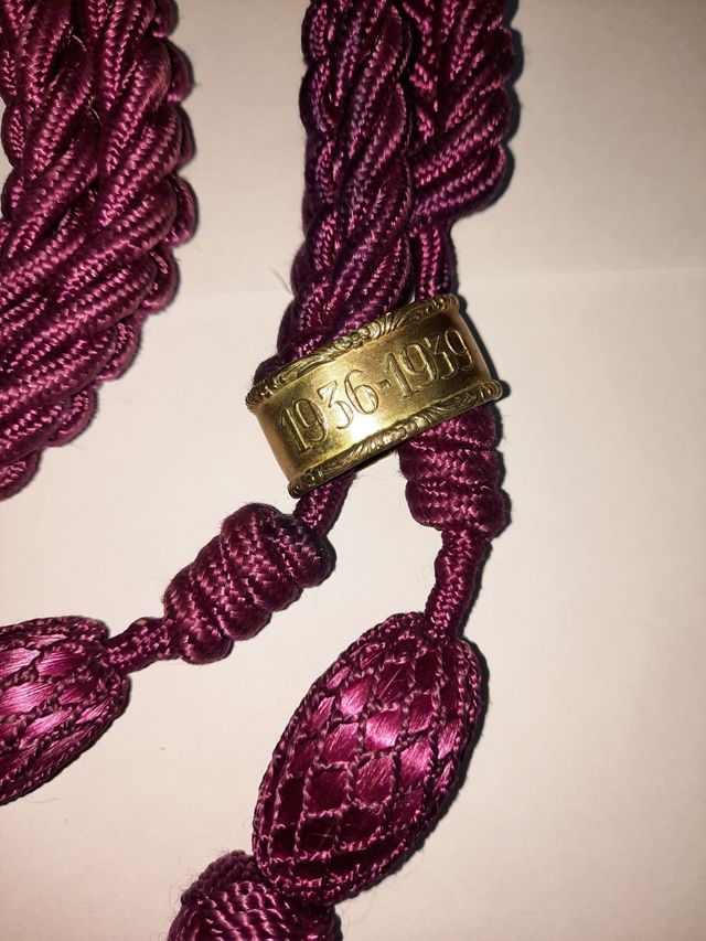 Cordón militar de la Victoria. Ejército. Colección