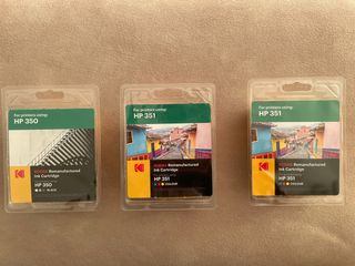 Tinta impresora HP 350 y HP 351 de segunda mano por 15 EUR en Madrid en  WALLAPOP