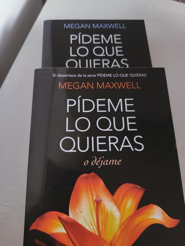 2 Libros Pídeme lo que quieras