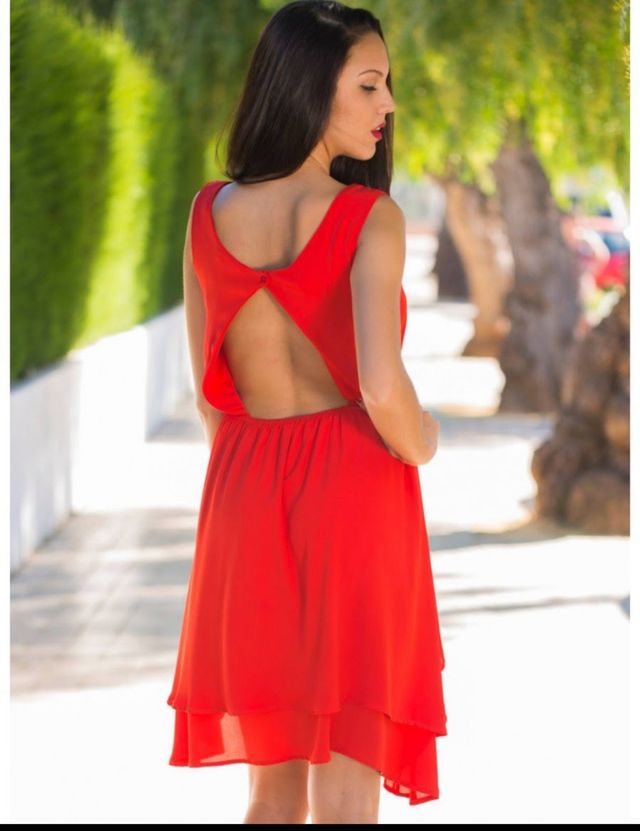 VESTIDO ROJO