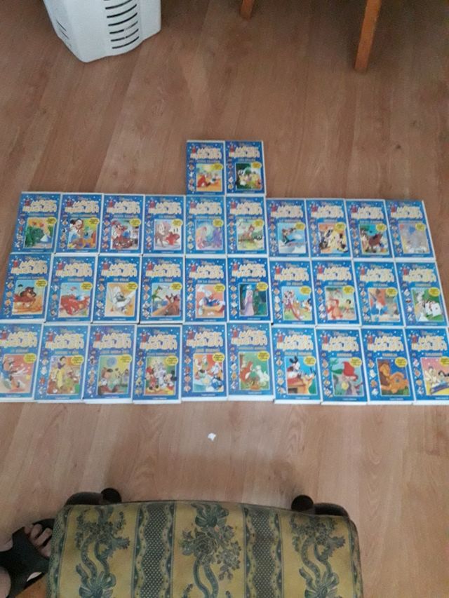 Curso inglés para niños 32 videos VHS.