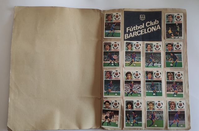 Album cromos futbol 83-84