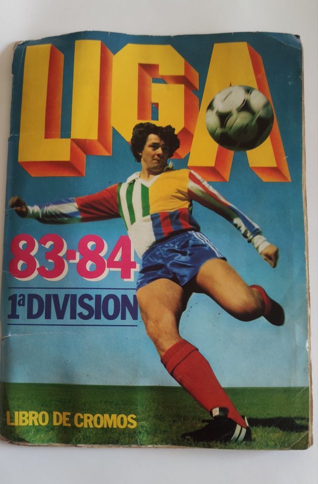 Album cromos futbol 83-84