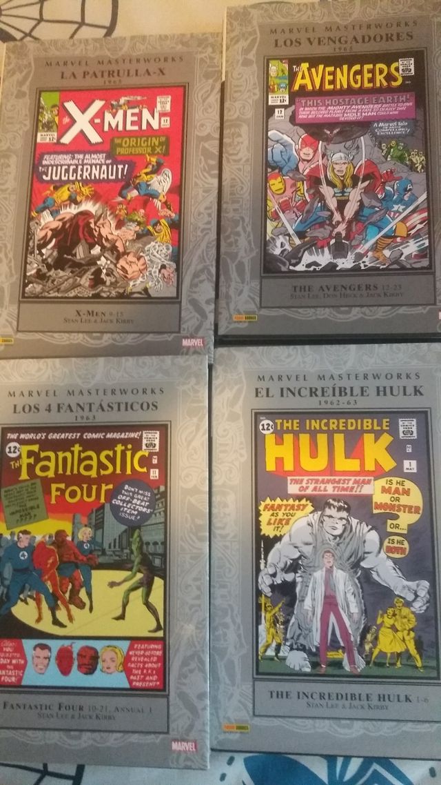 patrulla X hulk 4 fantásticos Vengadores