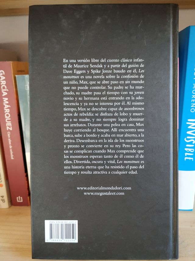 Libro los monstruos de Dave eggers