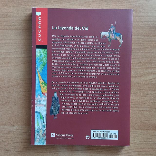 Libro La leyenda del Cid