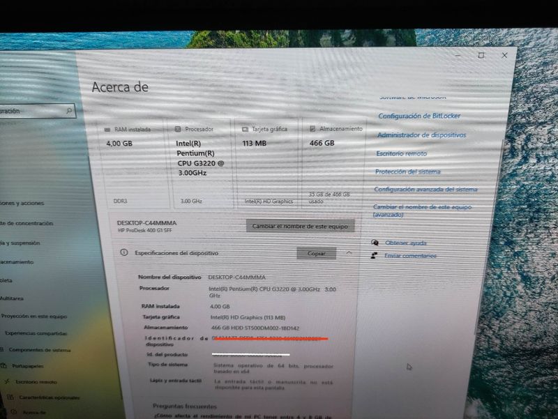 Pc torre HP ProDesk 400 G1 SFF afbeelding 6