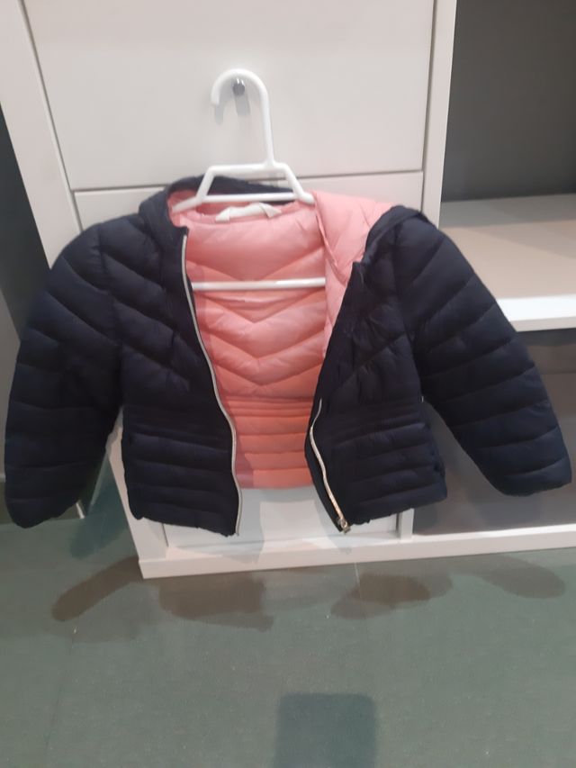 Chaqueta de niña color azul 4-5 años