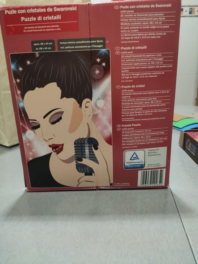 Puzle con cristales de Swarovski