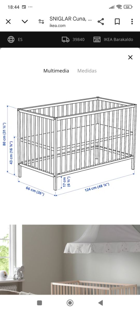 silla de niña marca concord