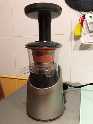 Licuadora prensado en frío Moulinex Infiny Juice de segunda mano por 90 EUR  en A Coruña en WALLAPOP
