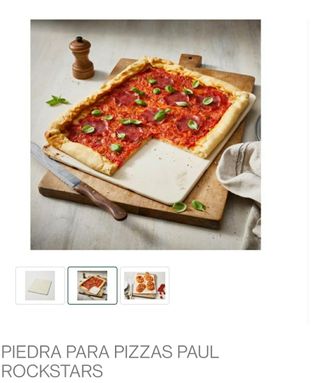 PIEDRA PARA HORNO PAUL ROCKSTARS. NUEVO de segunda mano por 40 EUR en  Catarroja en WALLAPOP