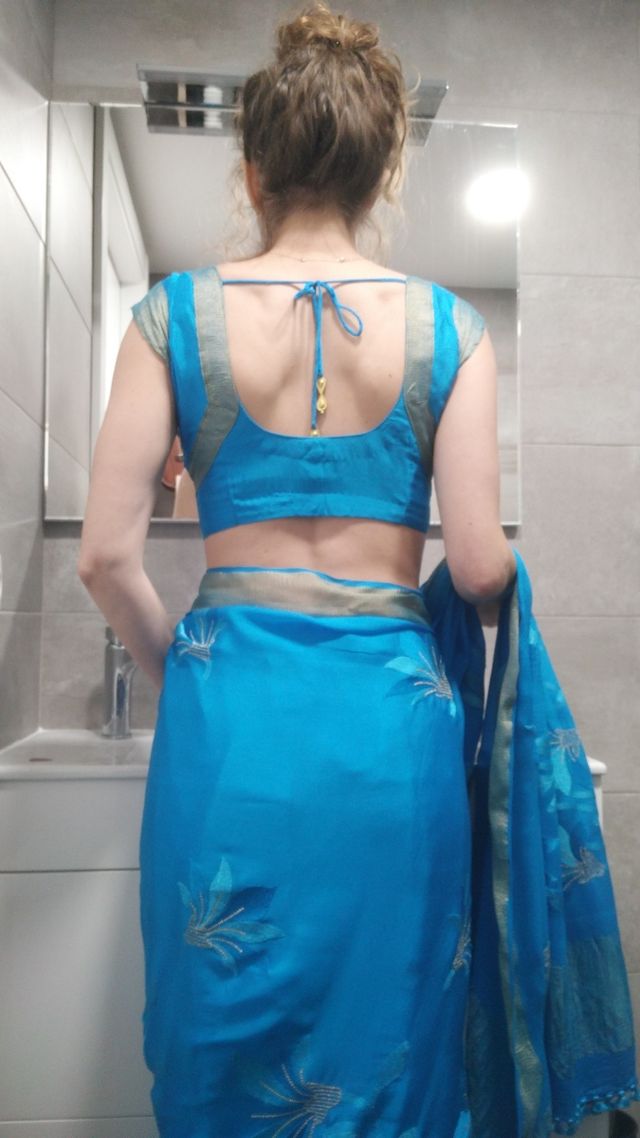 Saree original de la India nuevo.