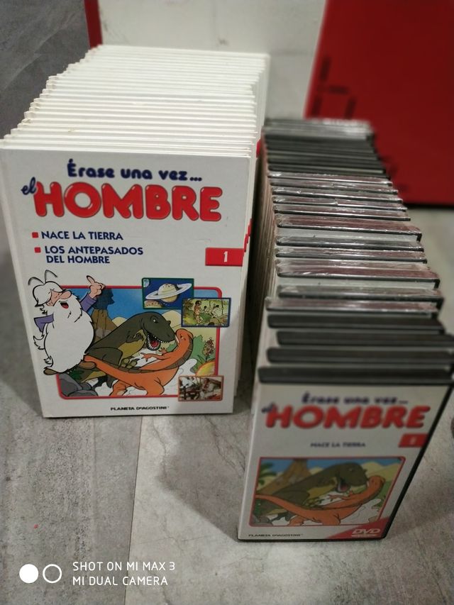 colección erase una vez el hombre
