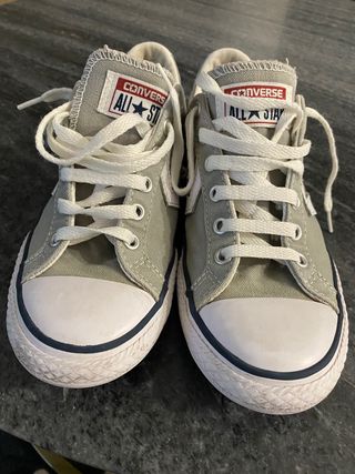 CONVERSE BLANCA ALTA Talla 36 Color BLANCO