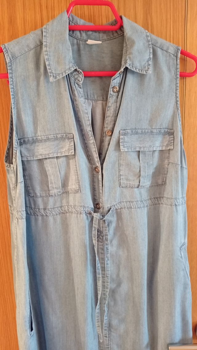 Vestido vaquero premamá