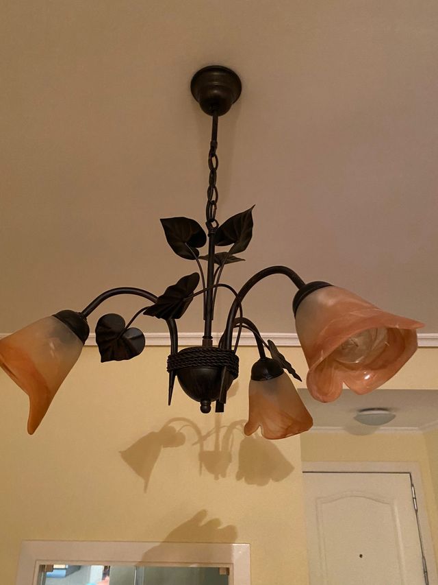 Dos Lámparas de techo vintage iguales