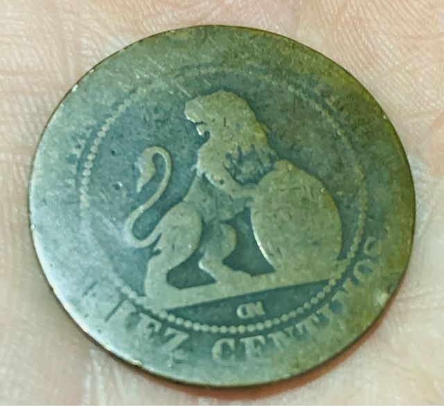 Moneda España 1870