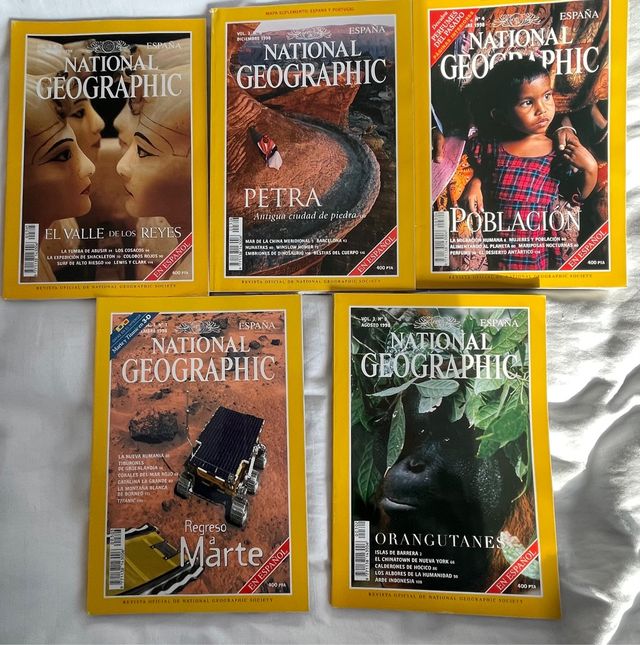 Revistas National Geographic 1997/2007