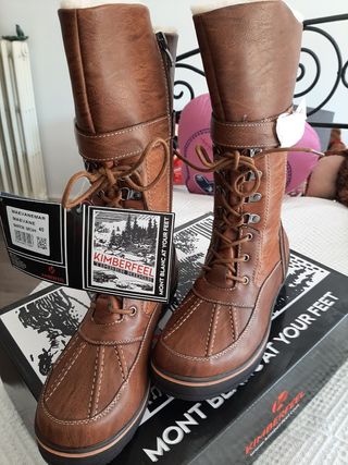 Botas Descansos Nieve Kimberfeel. T-40.Nuevos de segunda mano por 74 EUR en  Barcelona en WALLAPOP