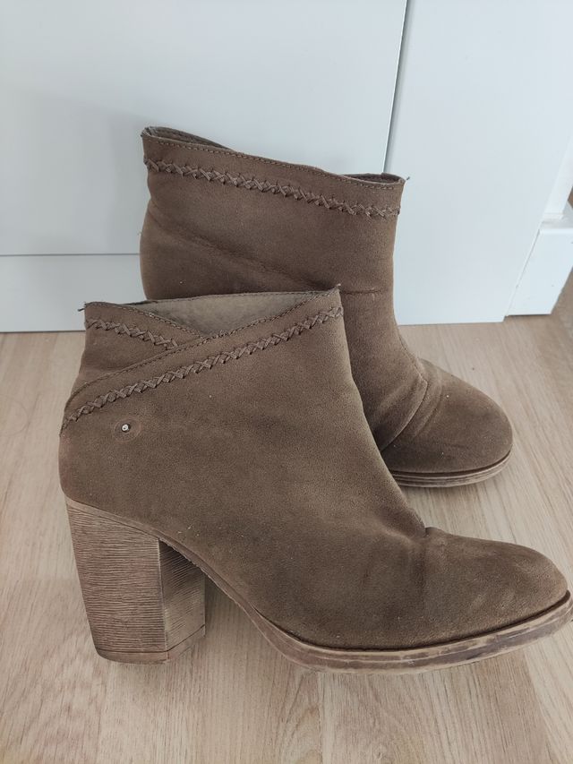 Botines tacón talla 35
