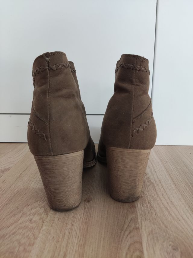 Botines tacón talla 35