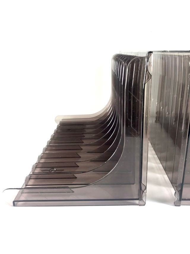 2 Soportes expositor vintage para cds Holland 90s