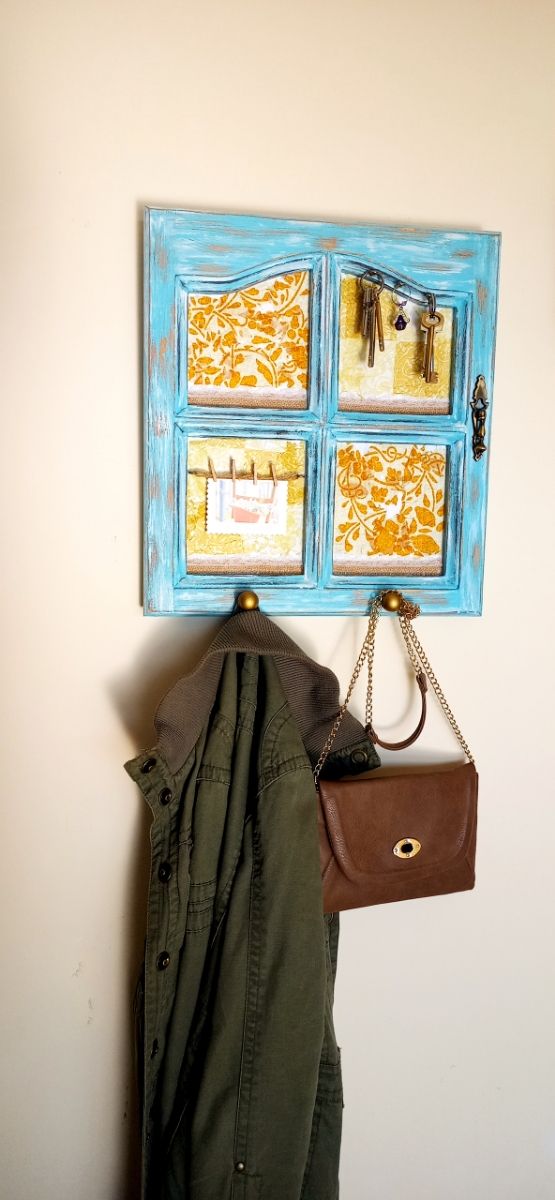 Perchero Colgador Llaves, etc. Puerta Restaurada